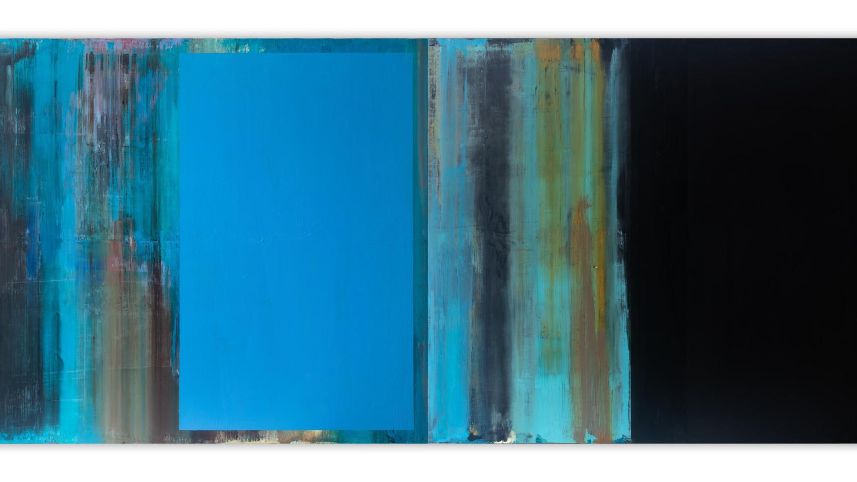 Rafael Canogar: 'Pilón', 2017-009. Foto: © Rafael Canogar, VEGAP, Madrid, 2025