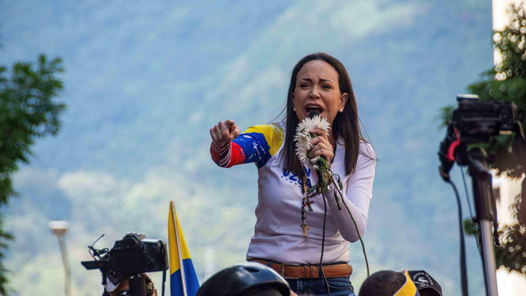 La opositora venezolana, María Corina Machado.