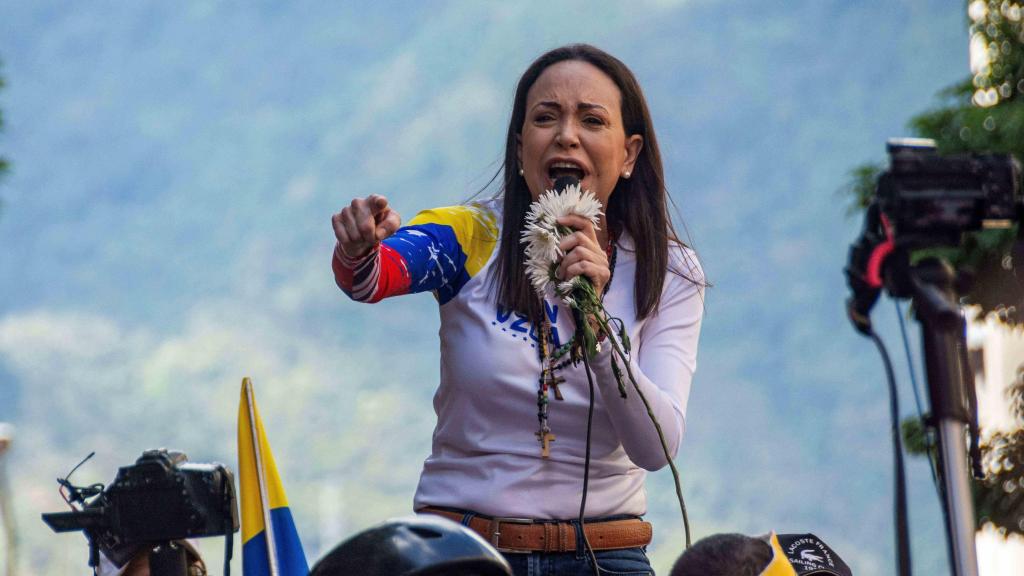 La opositora venezolana, María Corina Machado.