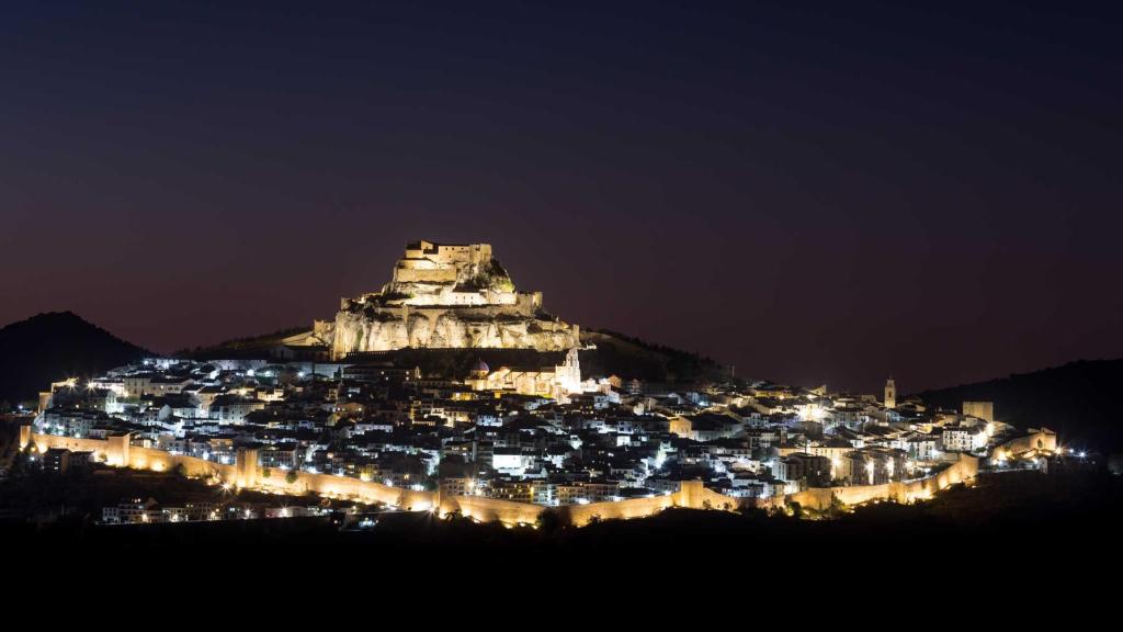 Imagen de una de las calles de Morella (Castellón). Cases de Morella