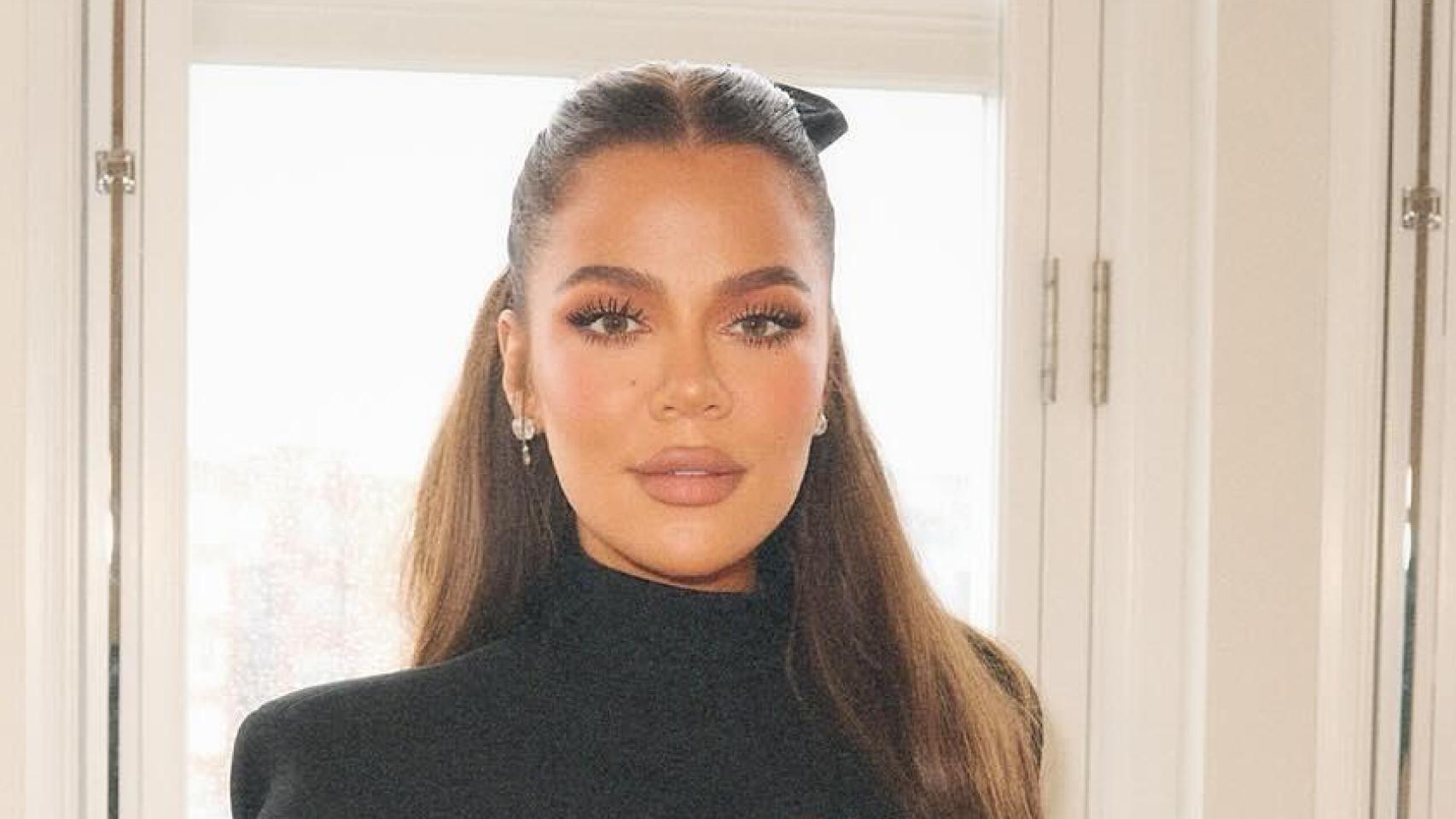 Khloé Kardashian, en una imagen de sus redes sociales.