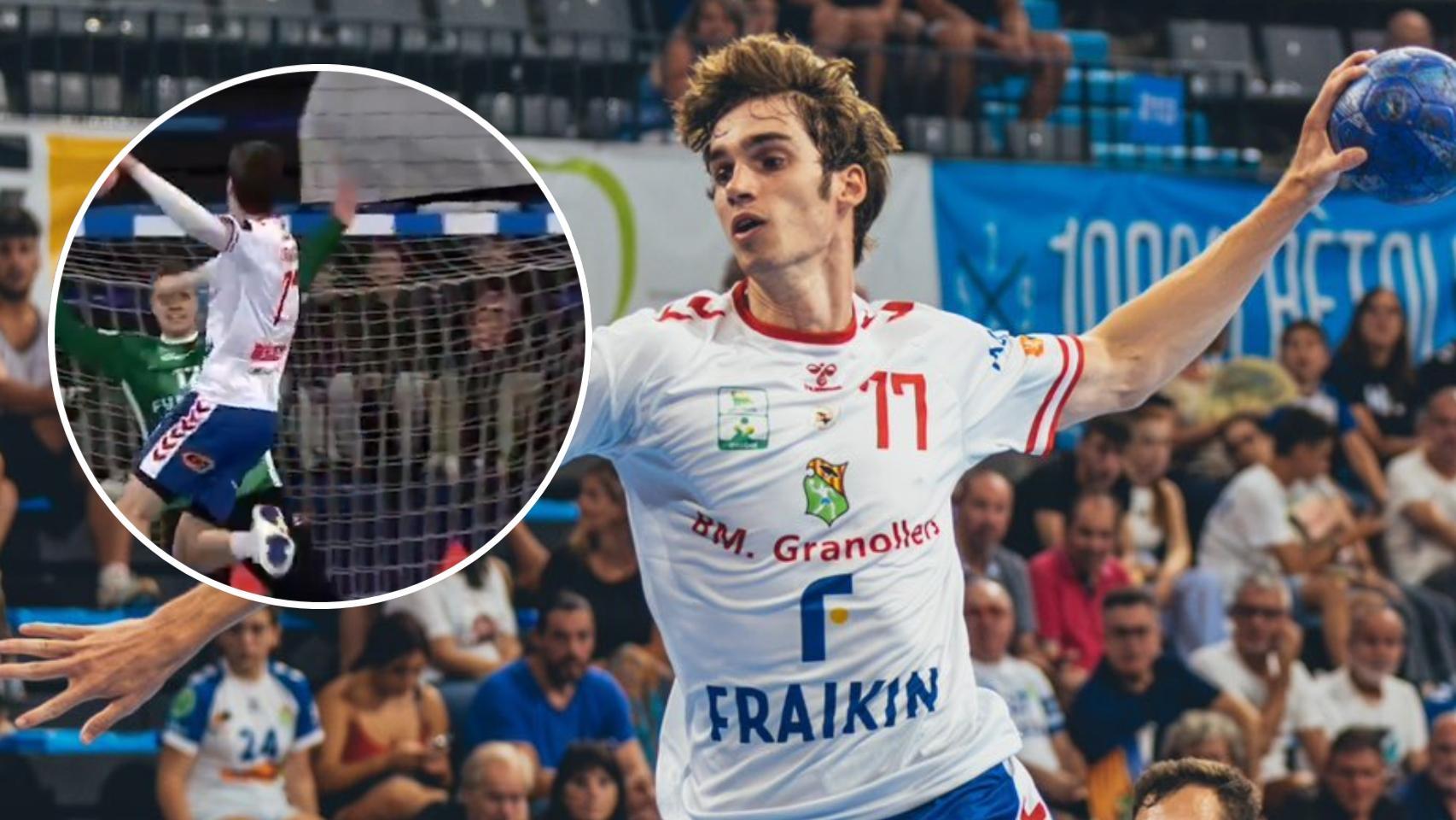 Pablo Urdangarín arrasa en redes con su gol de fantasía en un partido de balonmano