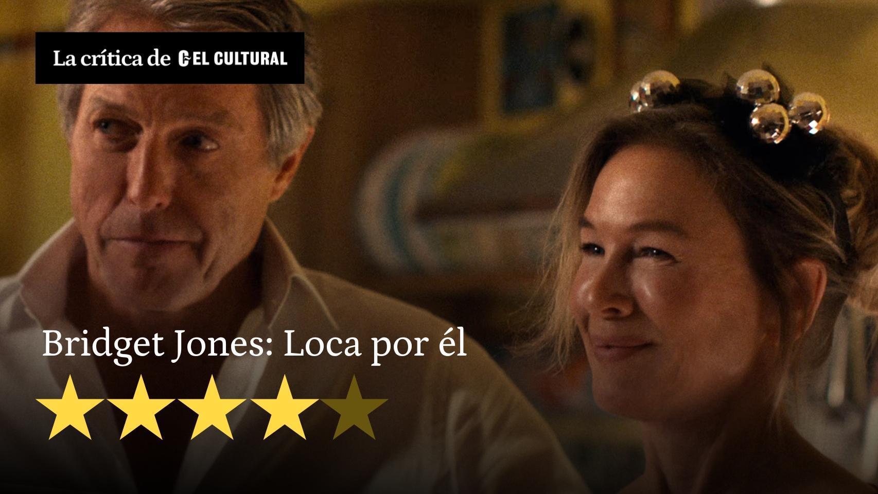 Renée Zellweger y Hugh Grant en 'Bridget Jones: Loco por él'.