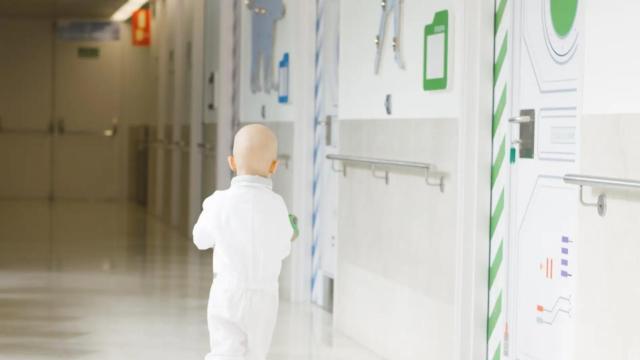 Imagen de la planta de oncologían infantil de un hospital español.