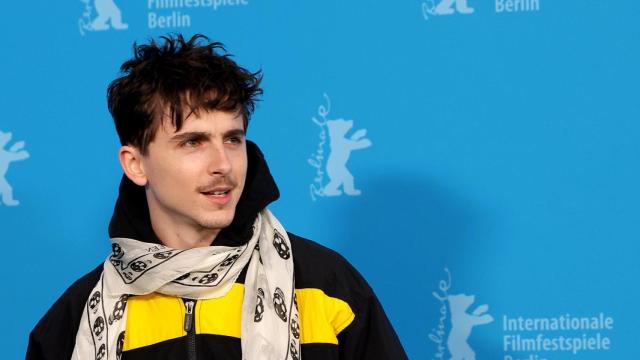 Timothée Chalamet, en la Berlinale. Foto: EFE/EPA/CHRISTOPHER NEUNDORF.
