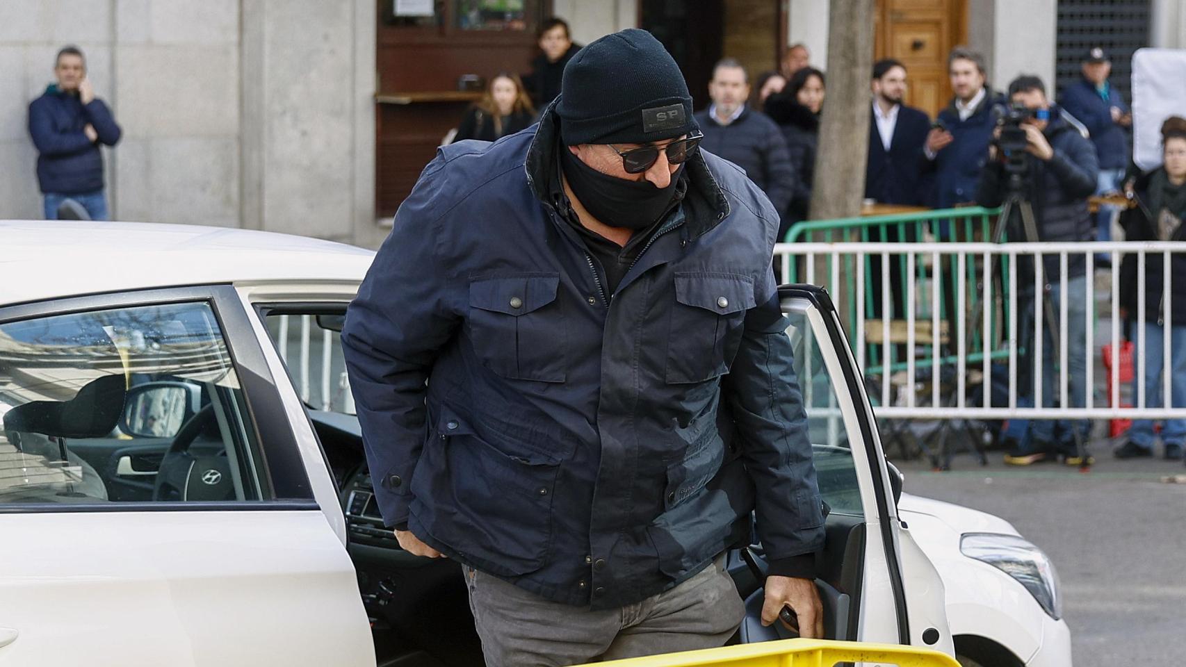 Koldo García, exasesor del exministro José Luis Ábalos, llega al Tribunal Supremo.