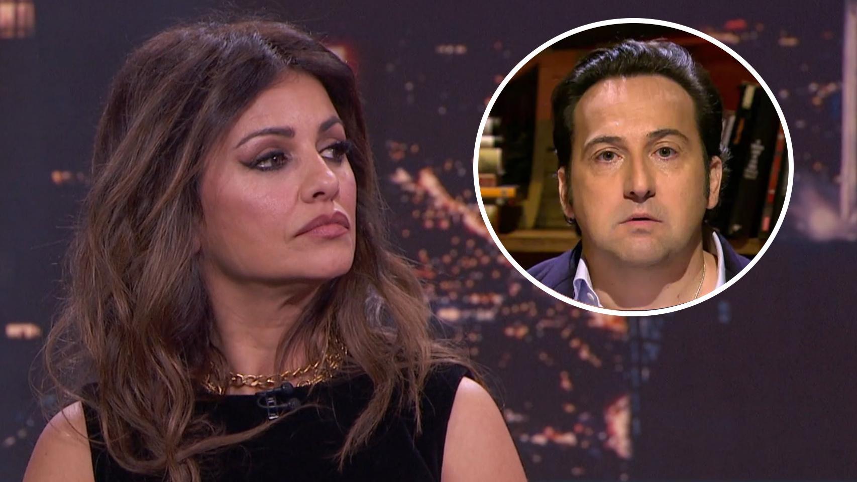 Mónica Cruz e Iker Jiménez en un fotomontaje hecho por BLUPER.