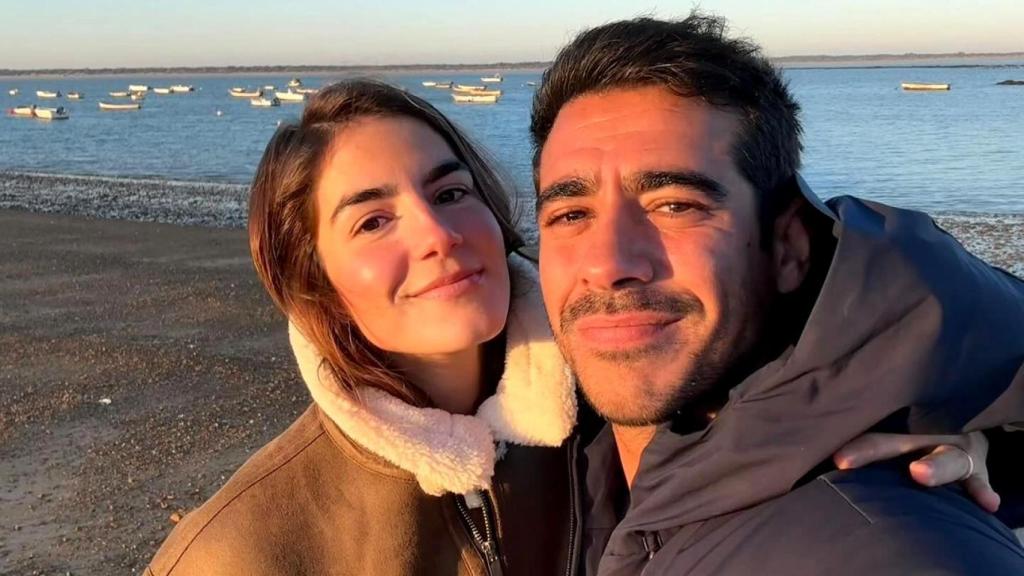 Alberto Herrera y Blanca Llandres Parejo en una fotografía de las redes sociales de ella.