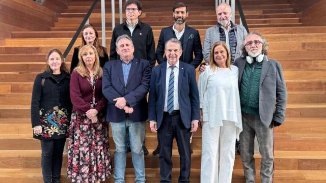 Presentación del acuerdo entre Concello y SGAE para la celebración de la gala de los Premios Max 2027.
