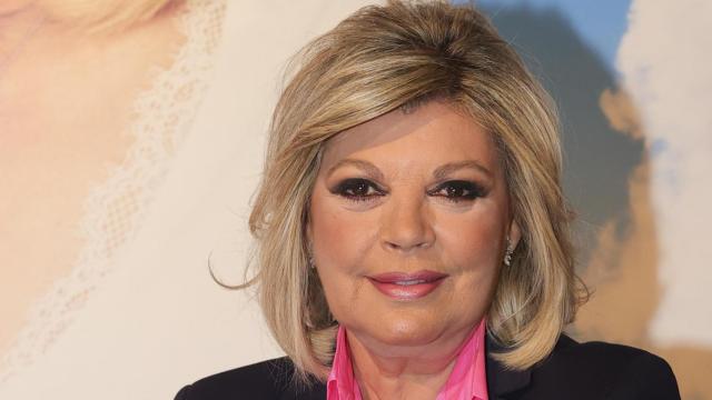 Terelu Campos, en la rueda de prensa de su primera obra de teatro, 'Santa Lola'.