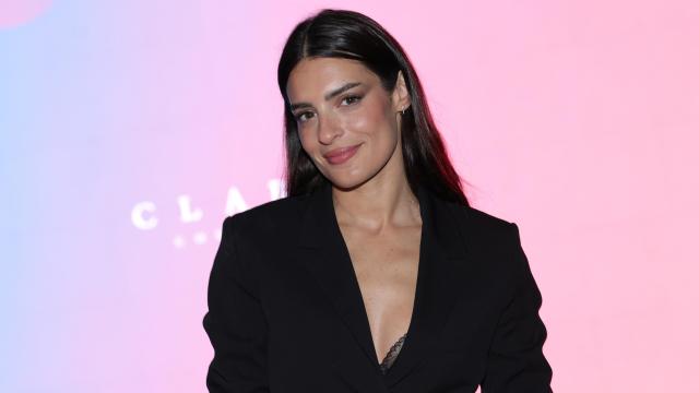 Susana Molina, una de las invitadas al desfile de Claro Couture.