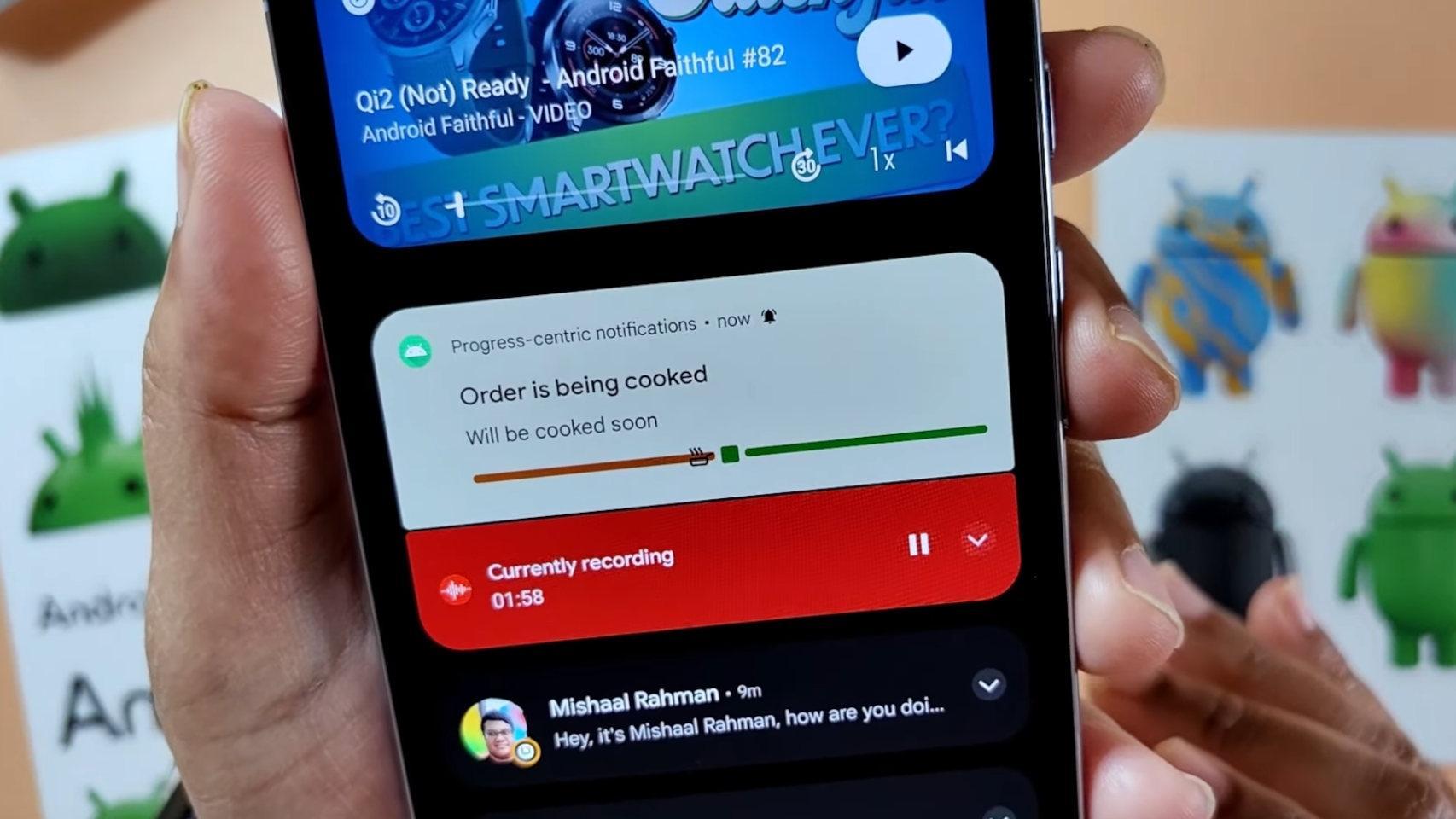 Notificaciones de tipo Live Updates en Android 16