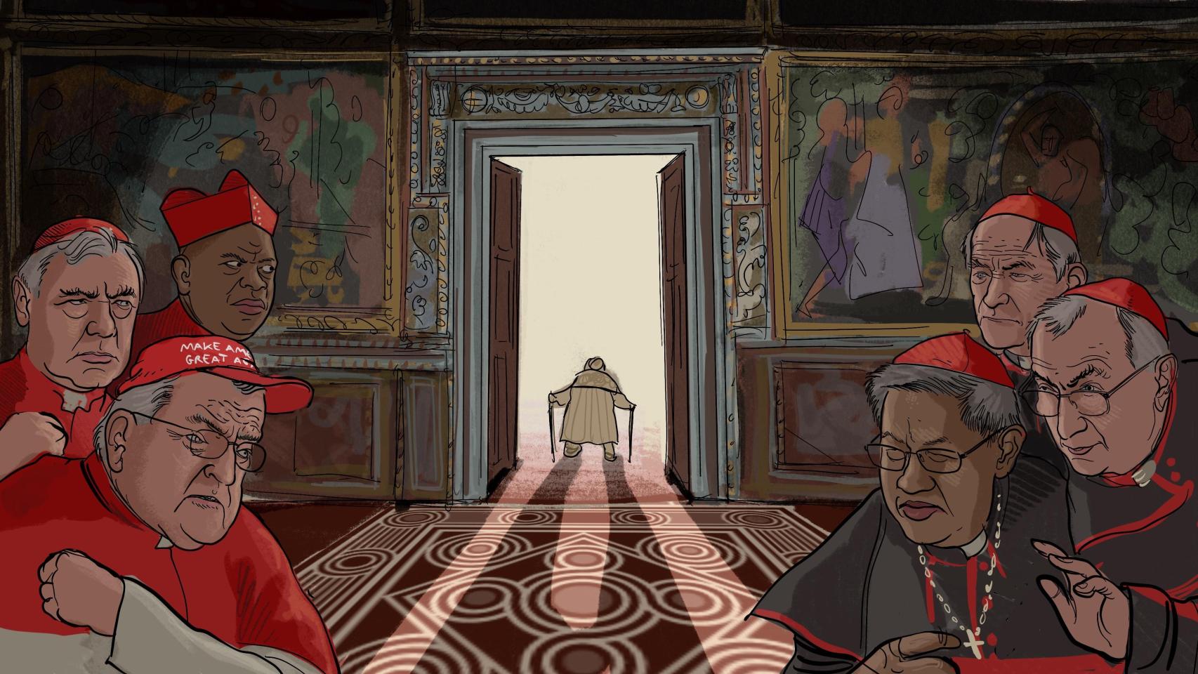 Conservadores y progresistas se disputarán el próximo cónclave.