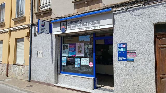 La administración donde han vendido el boleto acertante