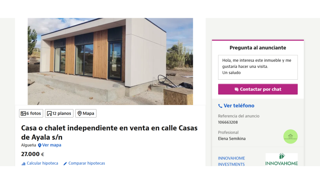 Casa o chalet independiente.