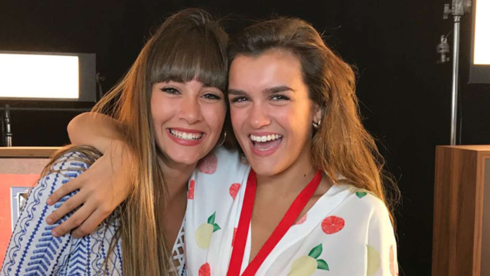 Aitana Ocaña y Amaia Romero, en los castings de 'OT 2018'.