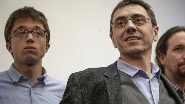 Íñigo Errejón y Juan Carlos Monedero, en una imagen de archivo.