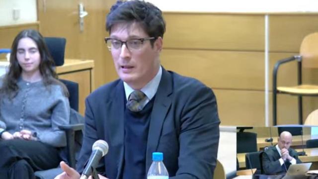 Medina, este martes, en la Audiencia Provincial de Madrid.