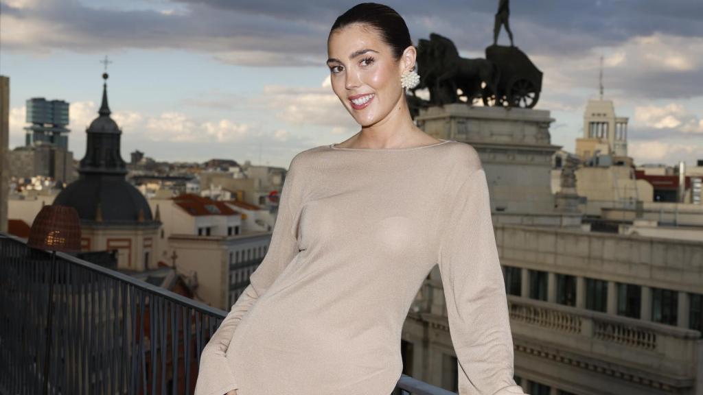 Anna Ferrer Padilla muy feliz con su nuevo piso.