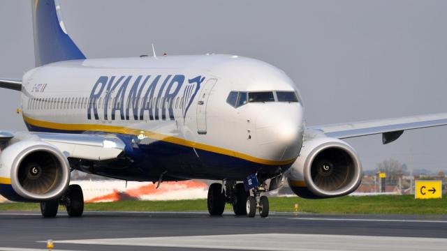 Un avión de Ryanair, en una imagen de Shutterstock.