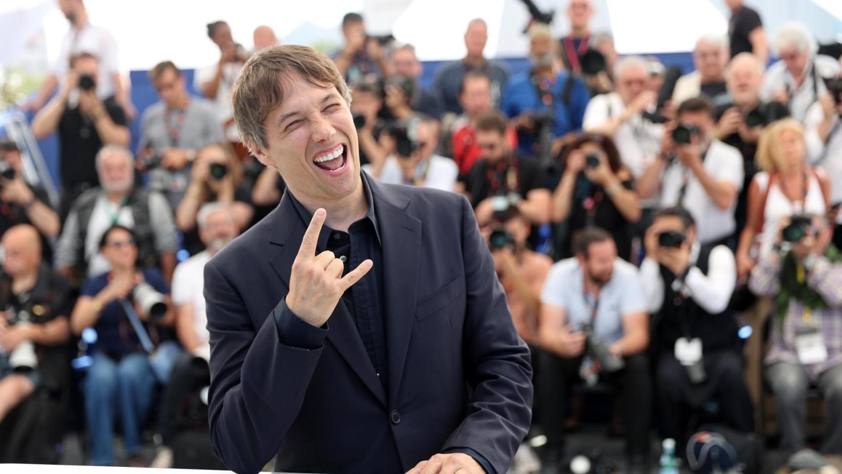 Sean Baker en el Festival de Cannes 2024. Foto: Sean Baker en Cannes. Foto: EFE/EPA/ANDRE PAIN