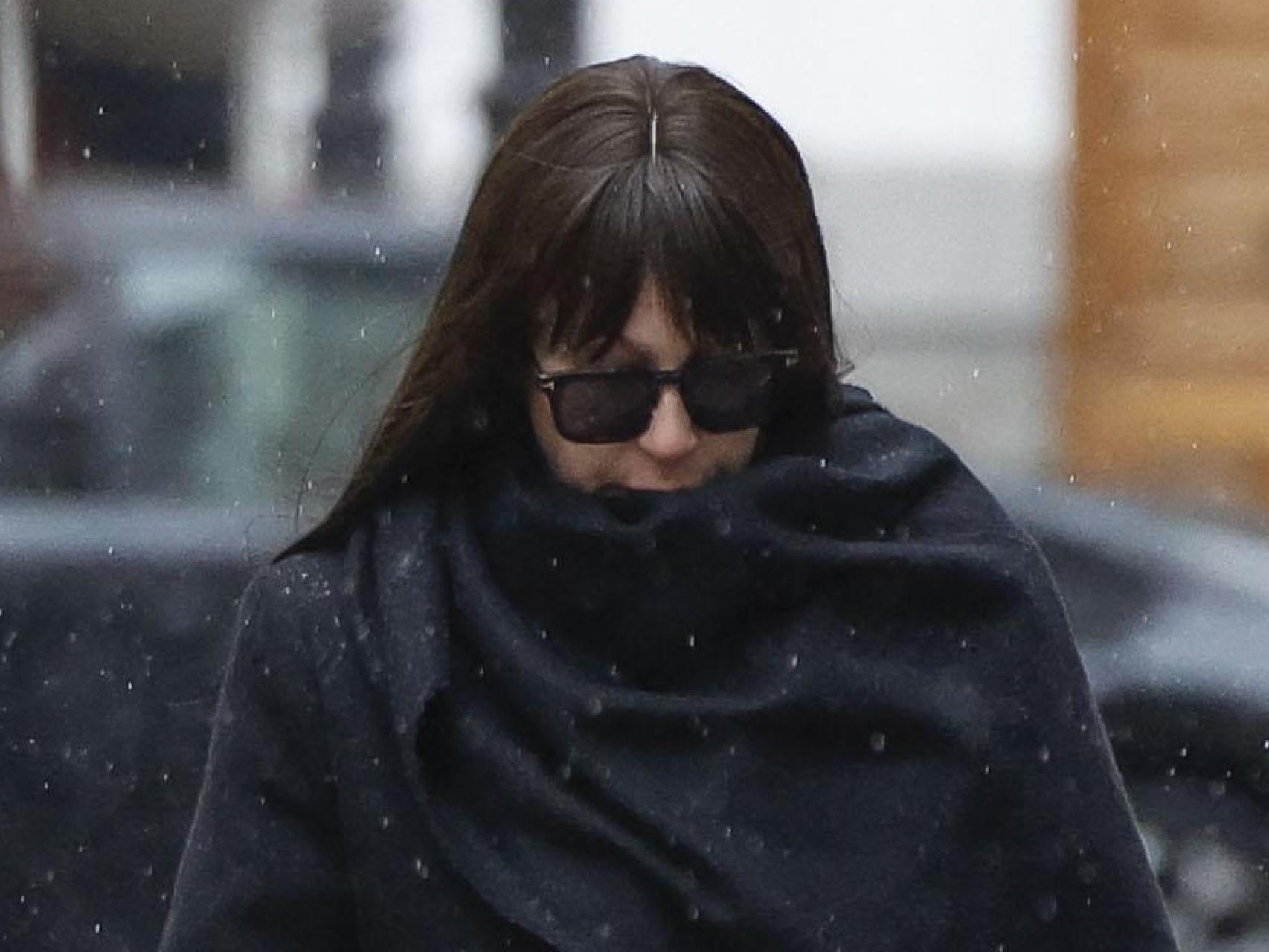 Jésica Rodríguez, este jueves, a su llegada al Supremo.