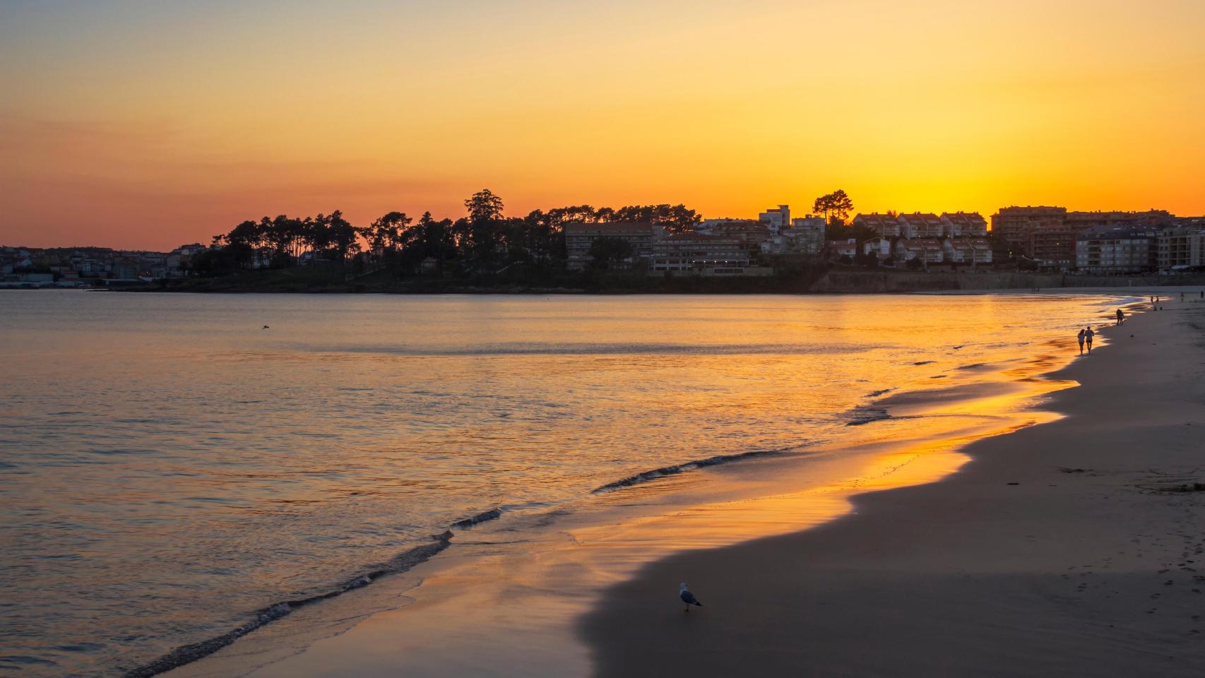 Playa de Silgar, Sanxenxo.