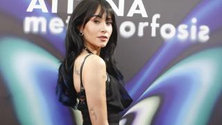 Aitana Ocaña, durante la promoción de 'Metamorfosis' el pasado 20 de febrero.