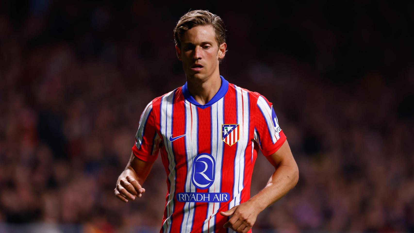 Marcos Llorente, con el Atlético de Madrid