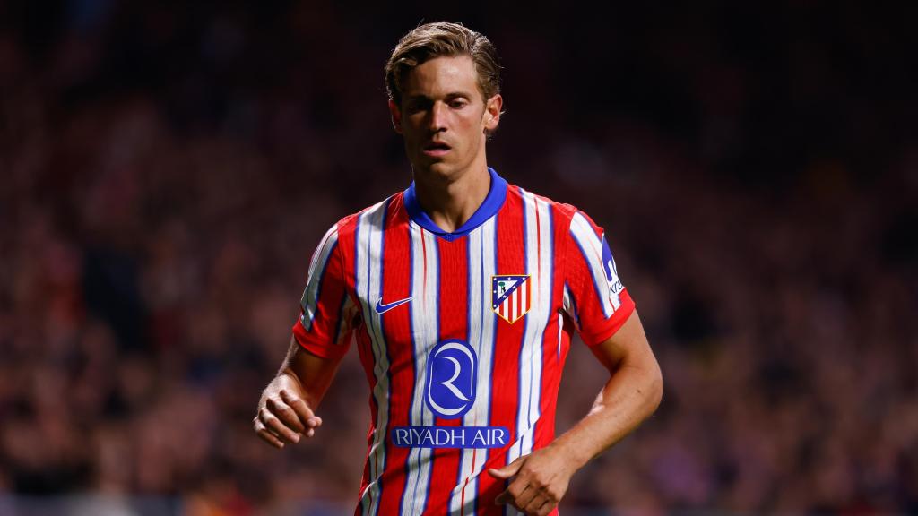 Marcos Llorente, con el Atlético de Madrid