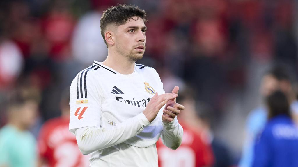 Fede Valverde, con el Real Madrid