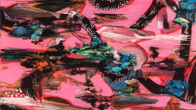 Obras de Suling Wang (Chini Gallery, en art Madrid).