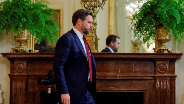 El vicepresidente estadounidense, JD Vance, en la Casa Blanca.