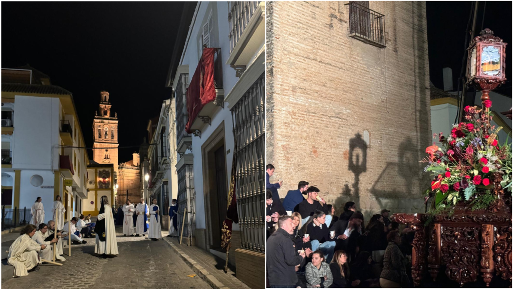 Momentos del rodaje en las calles de Morón.