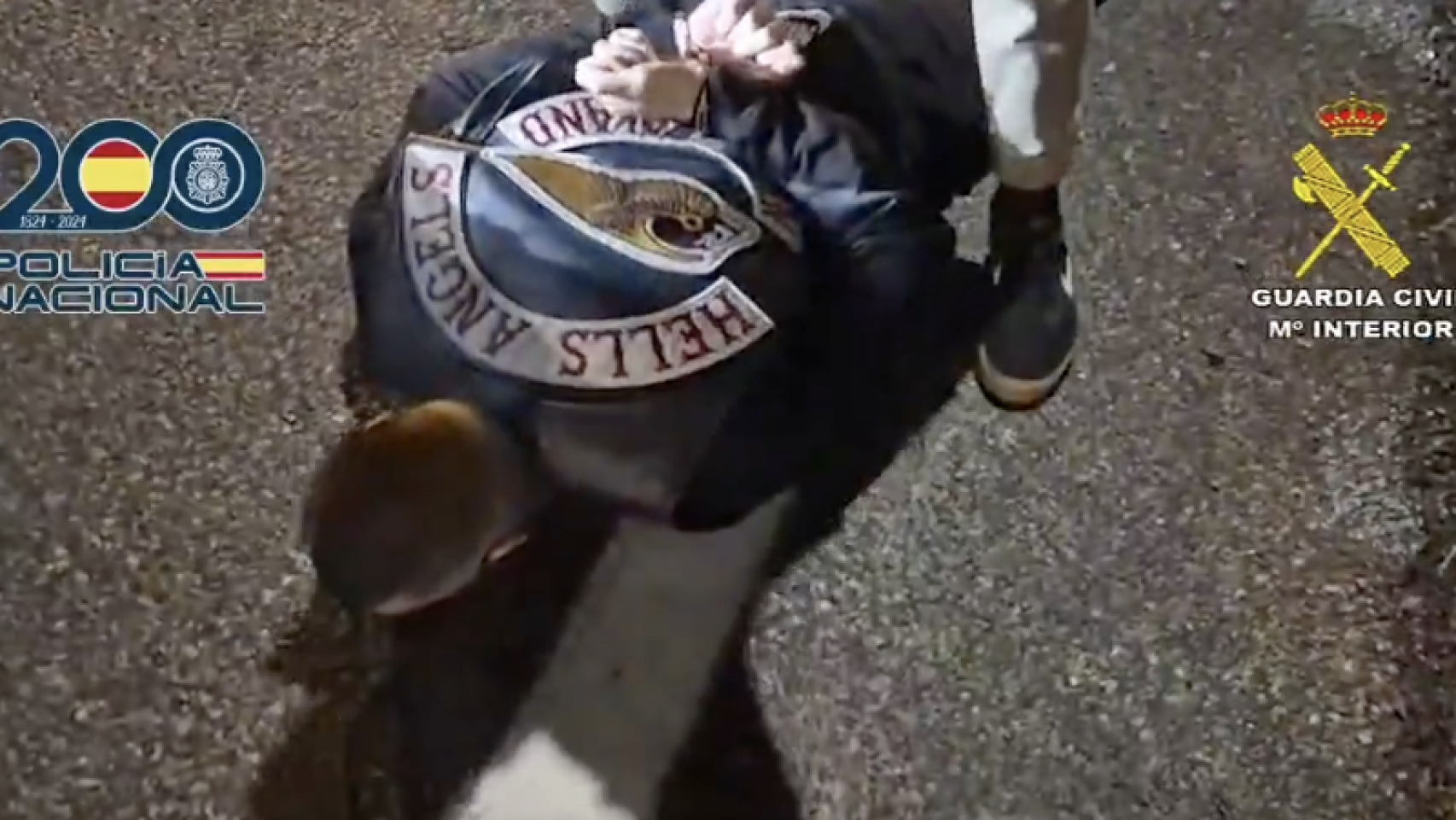 El fugitivo perteneciente a Los Ángeles del Infierno.