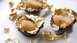 Castañas en almibar