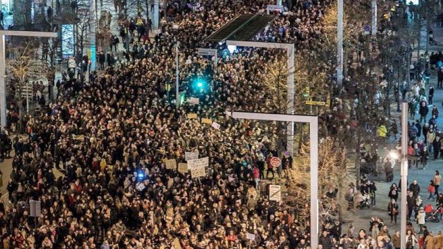 Manifestación 8-M en años anteriores.
