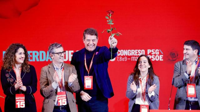 XV Congreso del PSdeG en Santiago de Compostela.