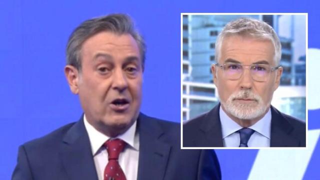 Pepe Ribagorda y David Cantero en un fotomontaje de BLUPER.