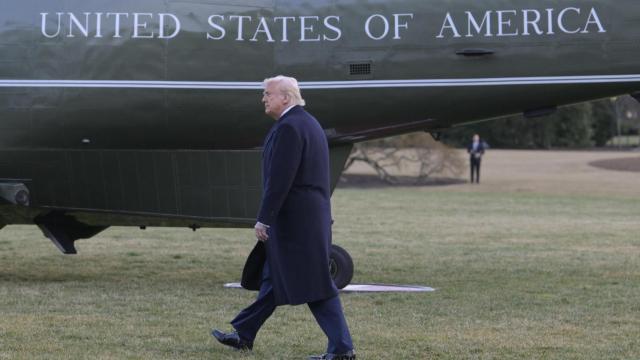 Donald Trump, presidente de Estados Unidos.