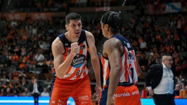 Partido del Básquet Coruña en el Coliseum.