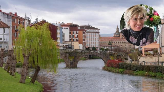 Monforte de Lemos, municipio al que pertenece la parroquia natal de Julia Otero