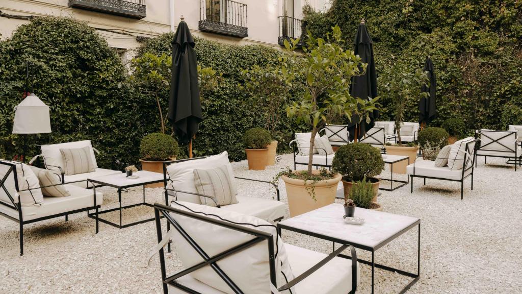 La terraza de El Patio de Claudio.