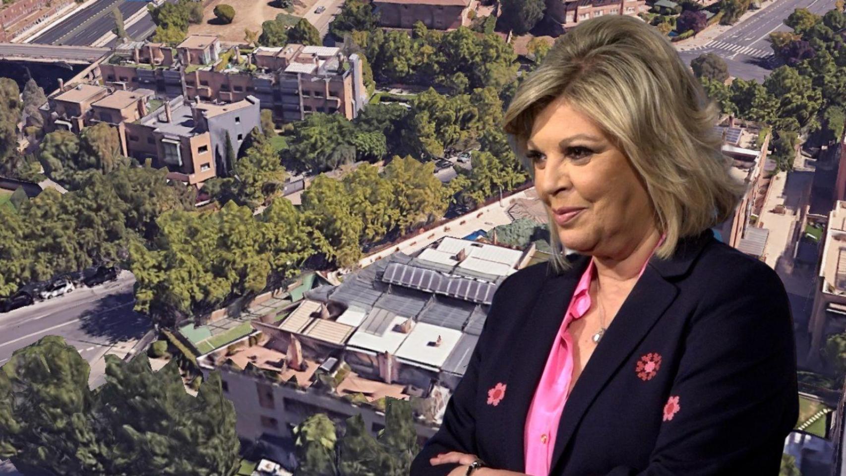 Terelu vive en un piso de alquiler en Aravaca, a las afueras de Madrid.