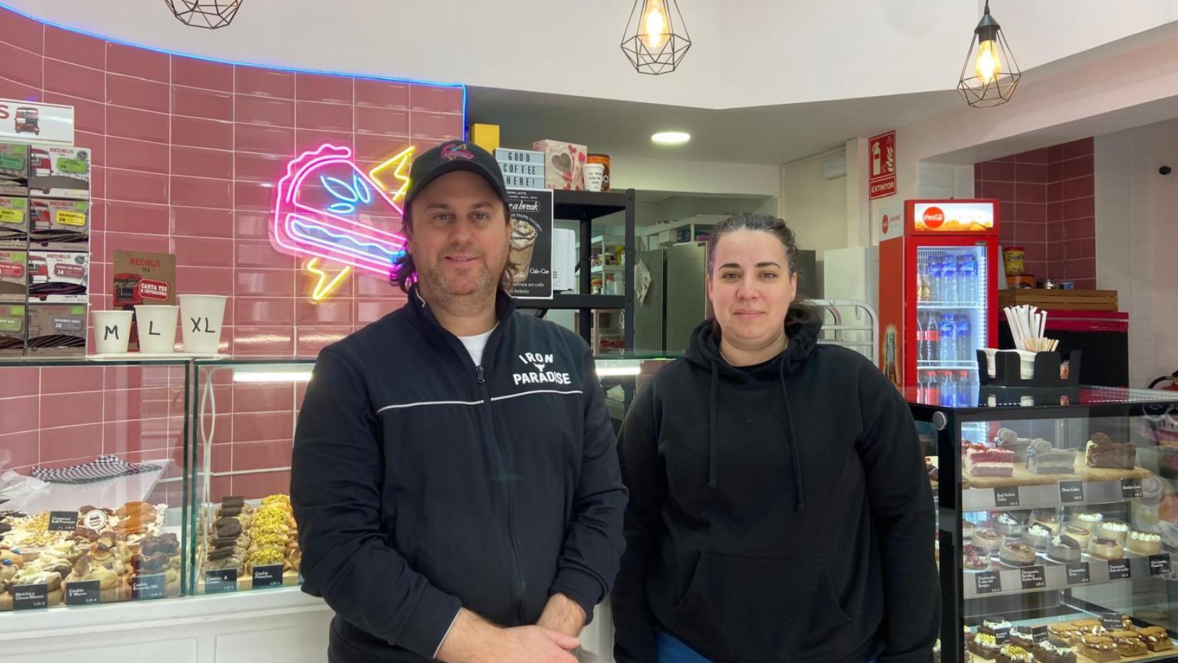 Ariel y Diana, dueños de Baking San Francisco.