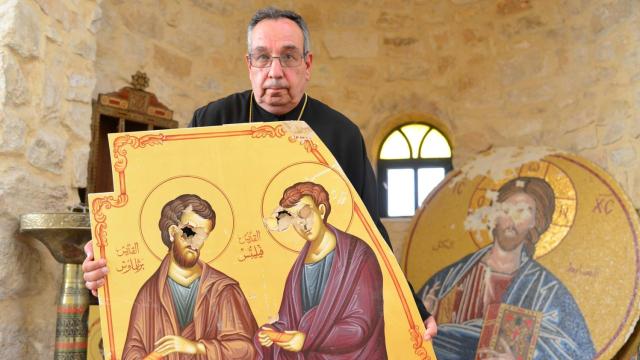 El arzobispo de Homs en Siria.