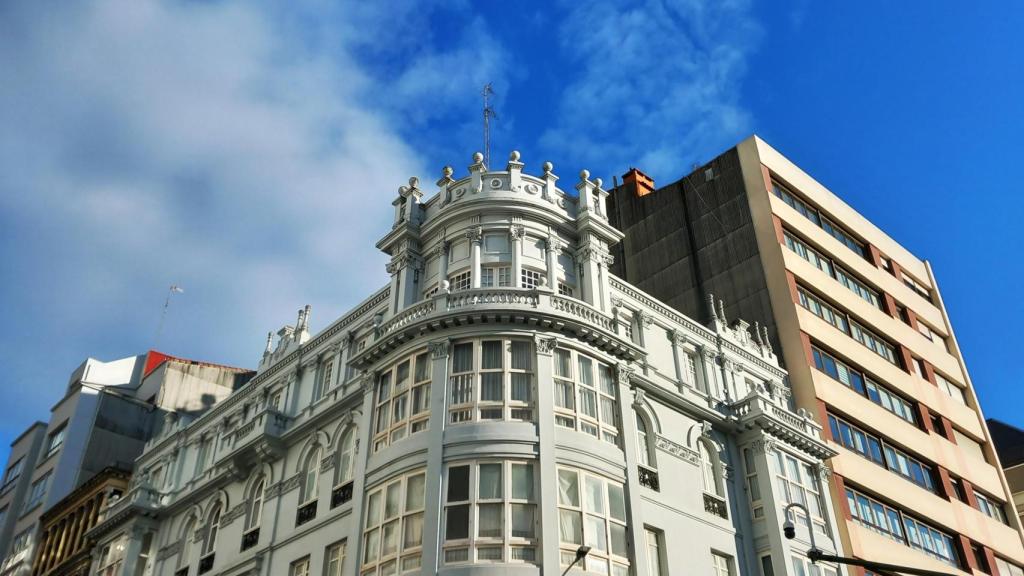 Parte superior de la Casa Ameixeiras