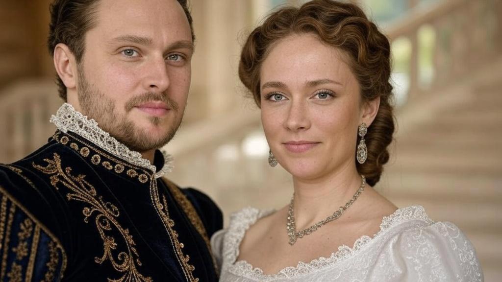 Pareja de la realeza.