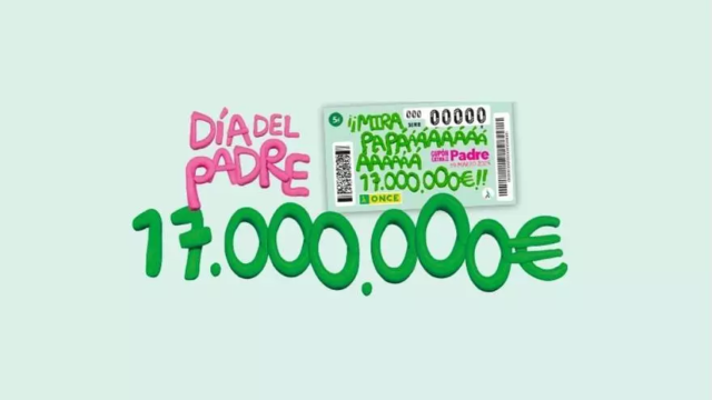 Sorteo del Día del Padre de la ONCE.
