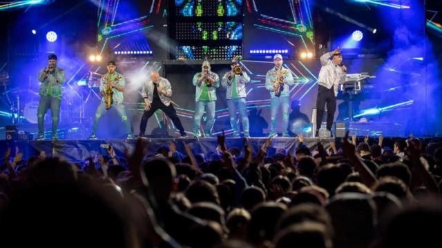 Una actuación de la Orquesta Panorama